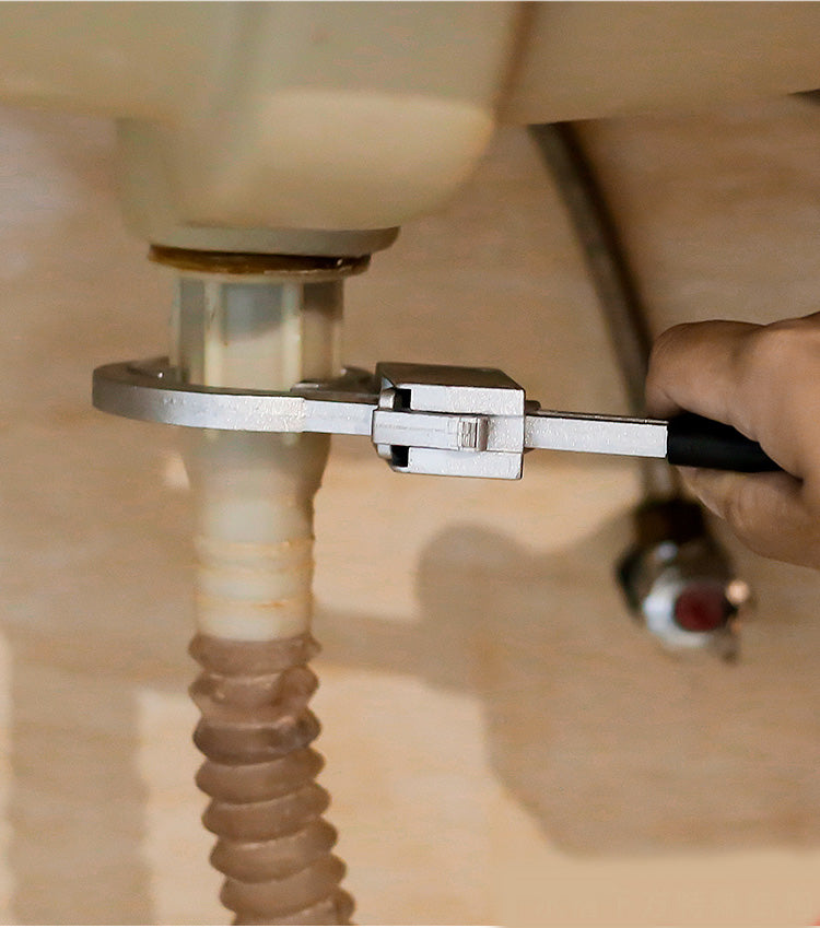 Multifunctional Movable Live Wrench (Bathroom Wrench)