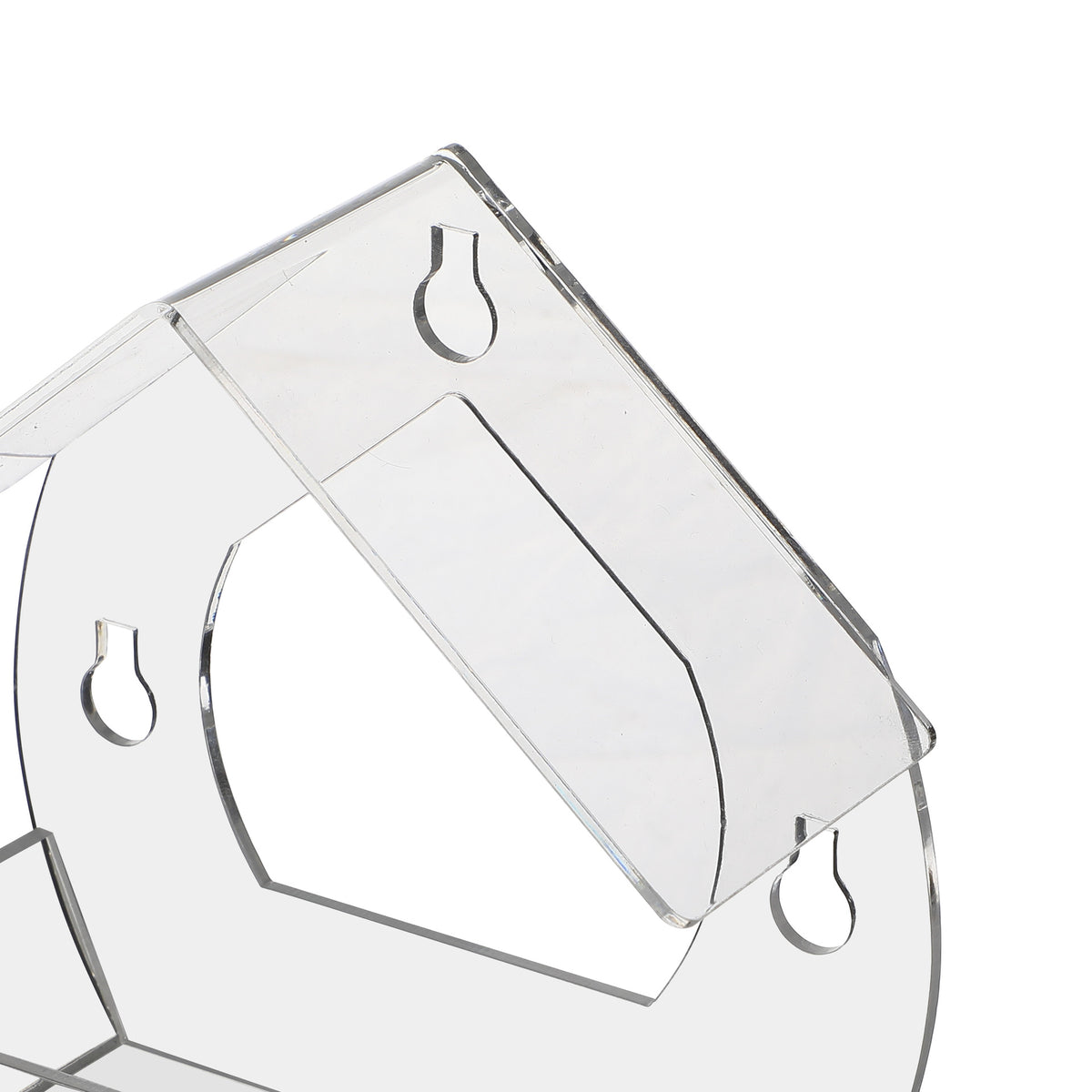 Window Bird Feeder Triangular Acrylic