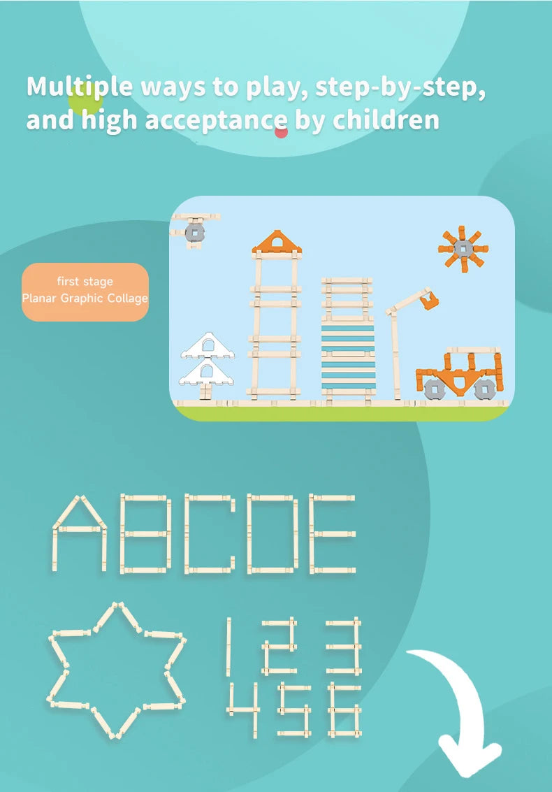 Children's Architecture Building Blocks (City Shop DIY)
