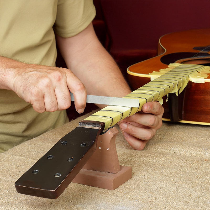 6-Piece Stainless Steel Guitar Fret Files Set
