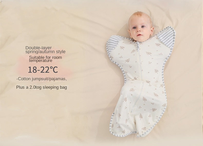 Cotton Baby Sleep Sack Anti-Startle