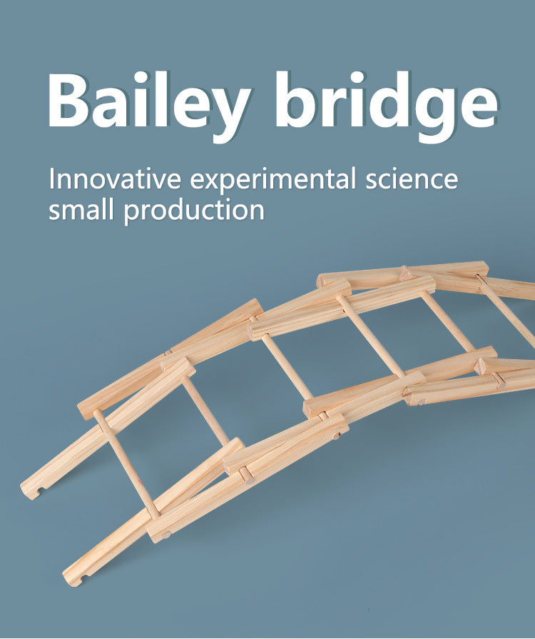 Wooden DIY Beili Bridge Building Blocks