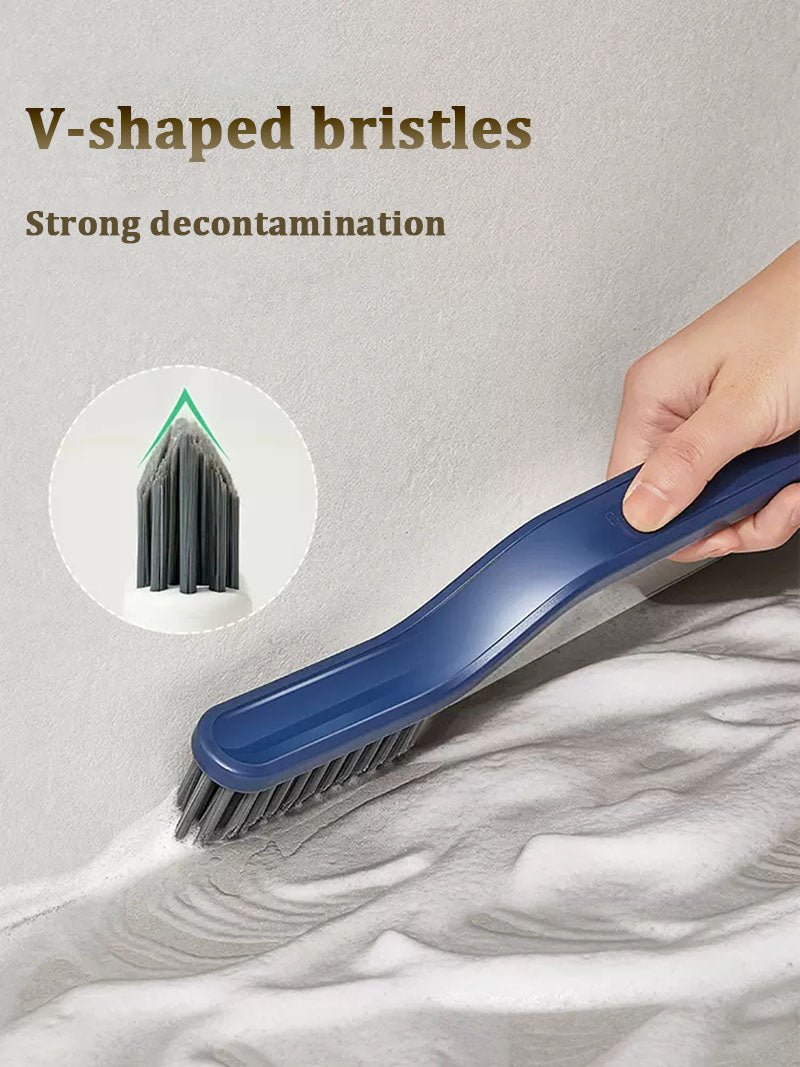 Bathroom Cleaning Brush Floor Crevice/Shoe Two-In-One
