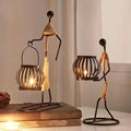 Wrought Iron Candle Holder European-Style