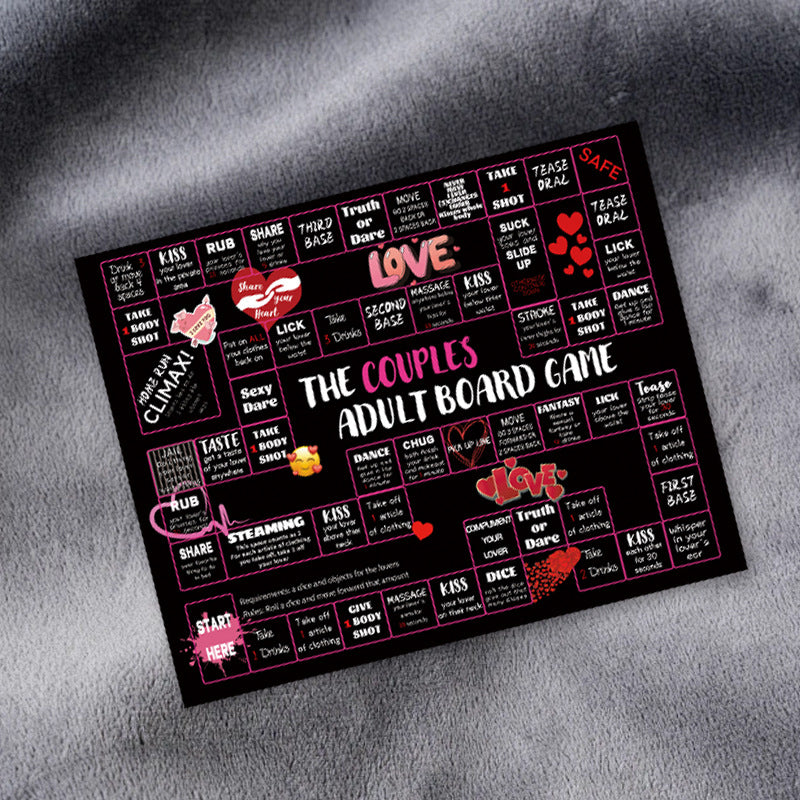 Date Night 2-Player Drinking Board Game