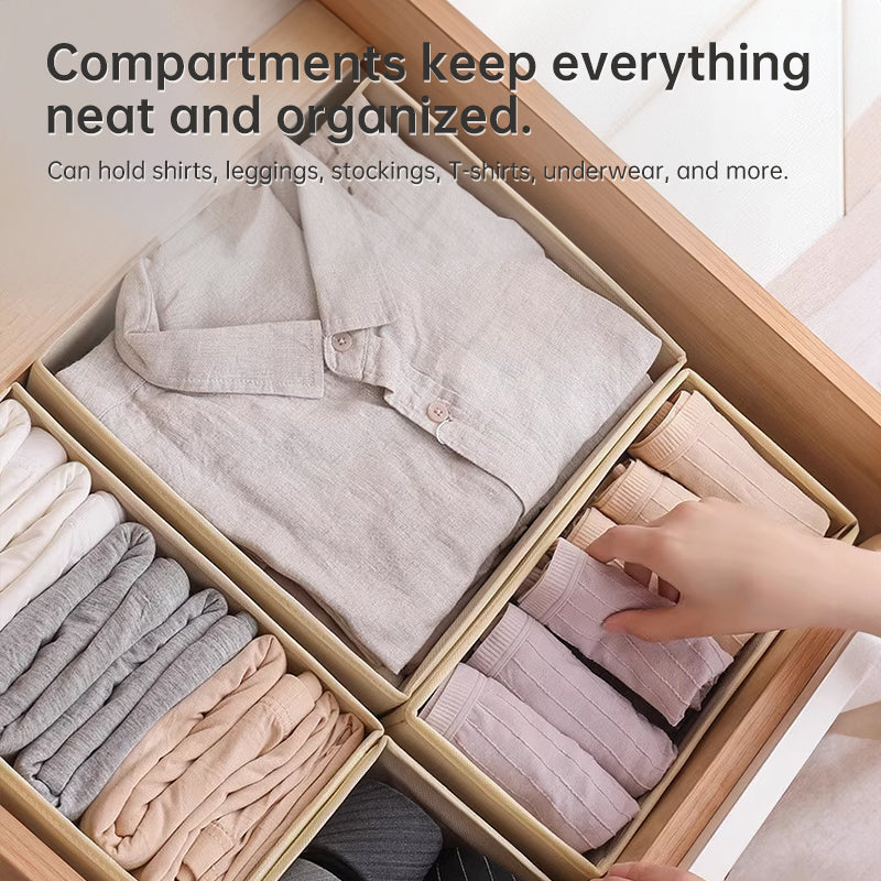 Dresser Drawer Organizers Fabric Bins & Dividers