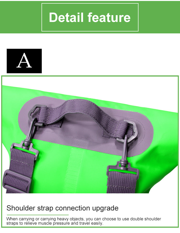 PVC Waterproof Dry Bag 5L (canoe/kayak/swim)