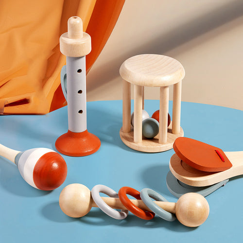 5-Piece Baby Musical Instruments Montessori Set