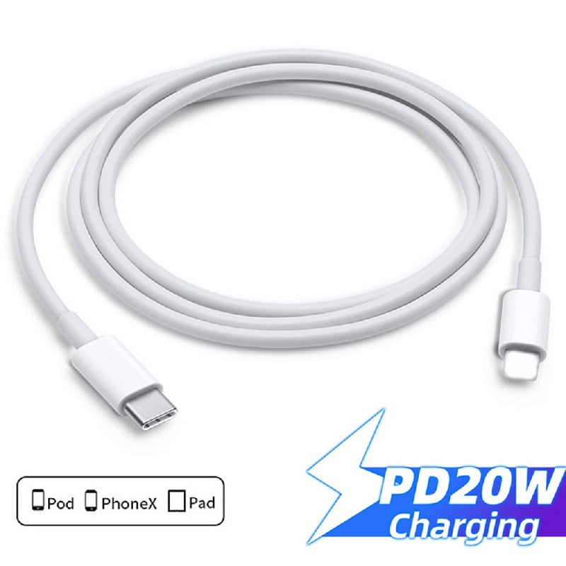 Apple-Compatible PD20W Fast Charging Data Cable 1.8m