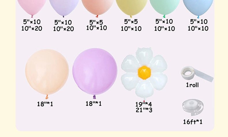 Balloon Chain Arch Decoration Set (Wedding/Birthday)