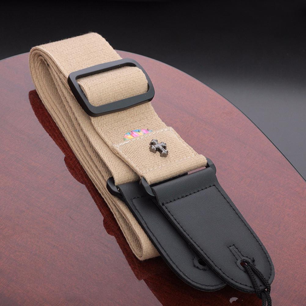 Electric/Acoustic Guitar Strap w/ Pick Pocket