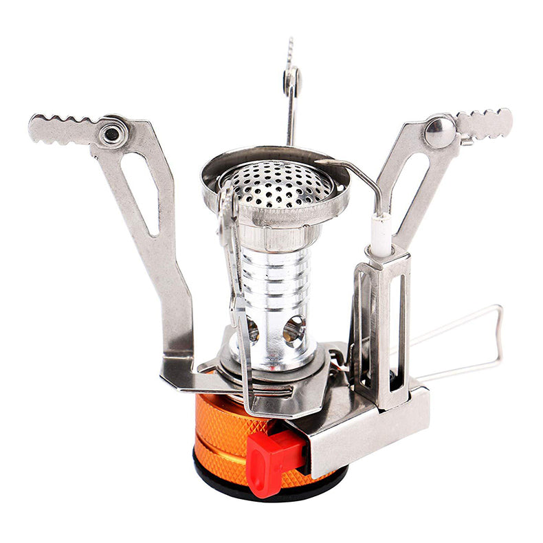 Camping Integrated Mini-Stove Electronic Ignition
