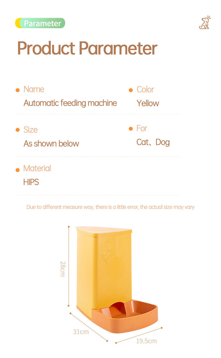 Cat Automatic Feeder/Water Pitcher Combo