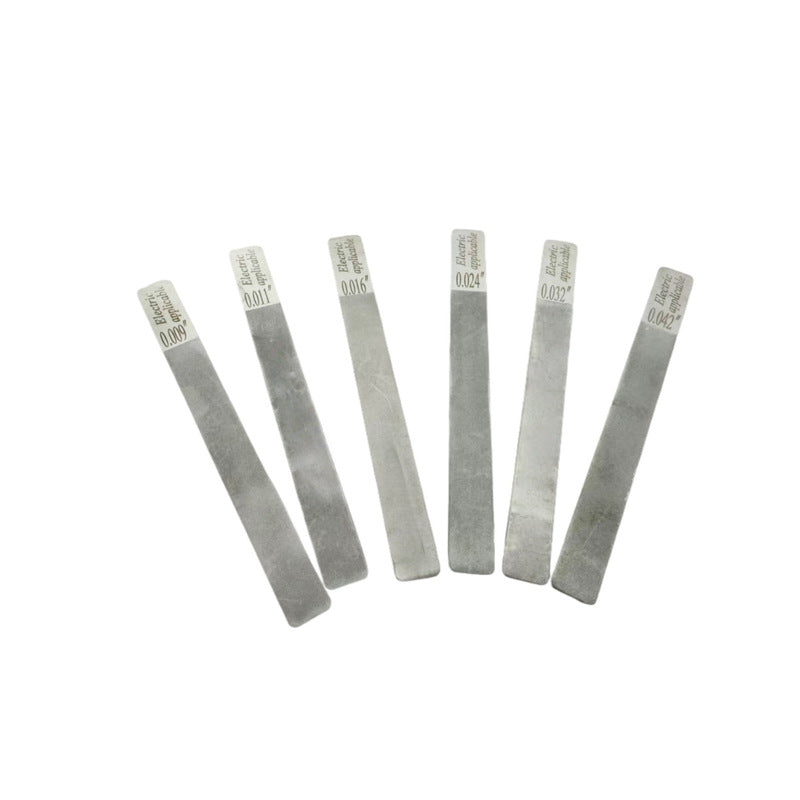 6-Piece Stainless Steel Guitar Fret Files Set