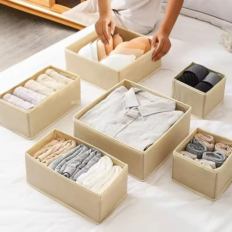 Dresser Drawer Organizers Fabric Bins & Dividers
