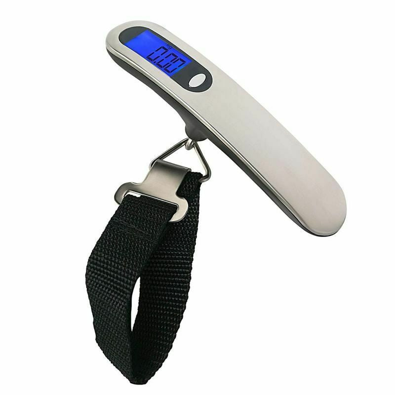 Stainless Steel Electronic Hand Luggage Scale; 50kg