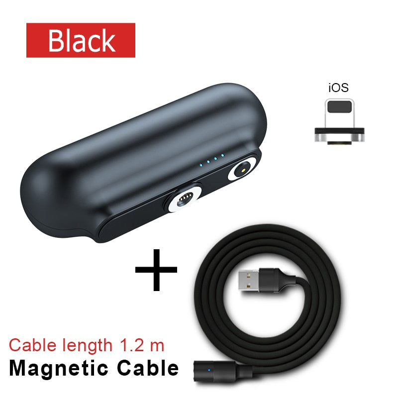 Magnetic Power Bank 2600mAh (Mini Magnet Charger)