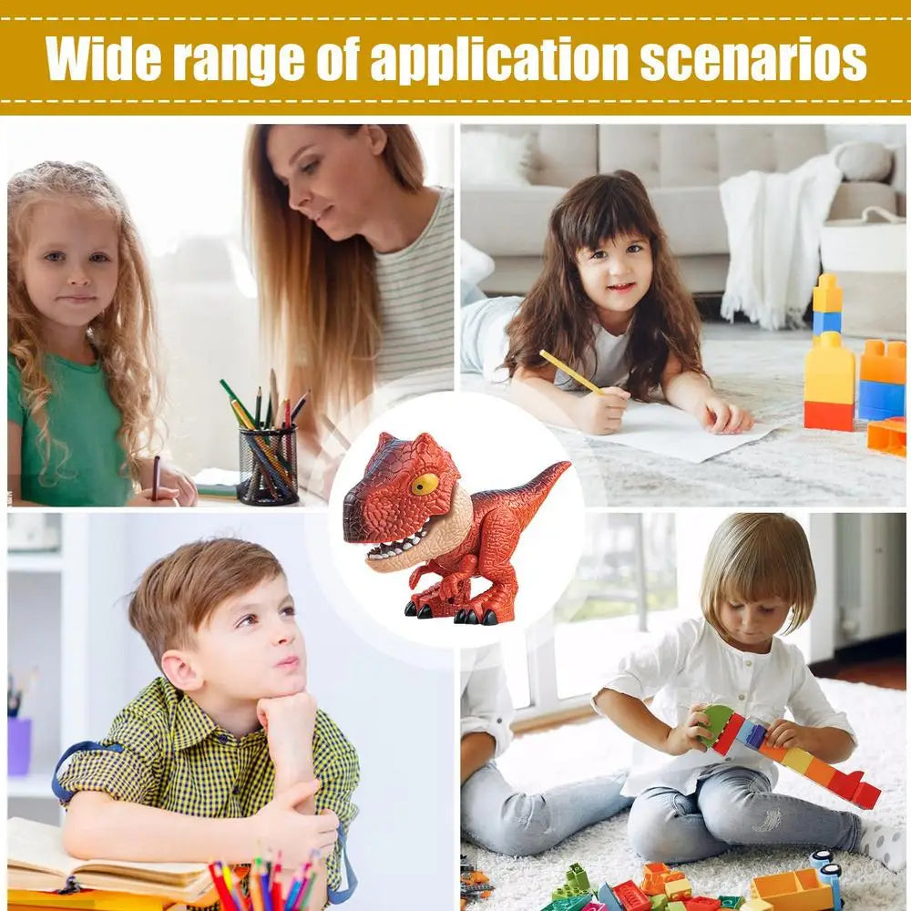 Dinosaur Pencil Sharpener Set (manual)