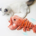 USB Floppy Lobster Interactive Cat Toy (Motorized)