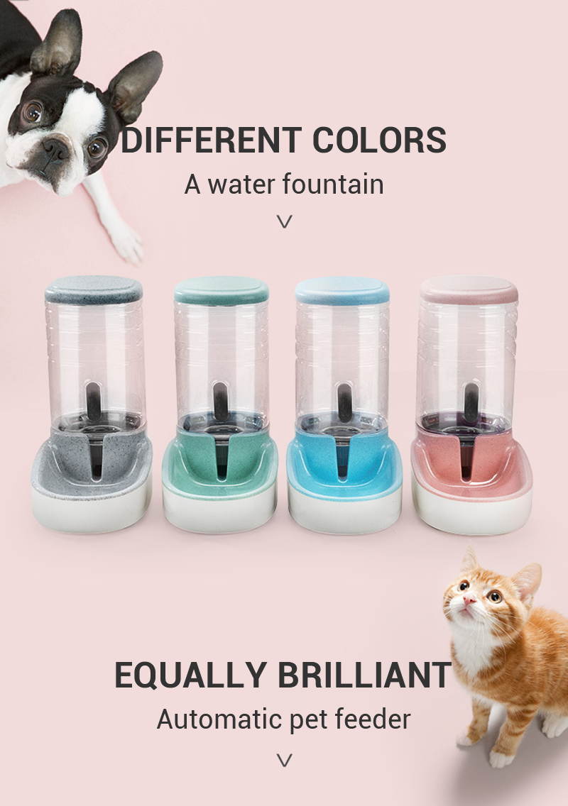 Dog Automatic Pet Feeder/Water Dispenser Bowl