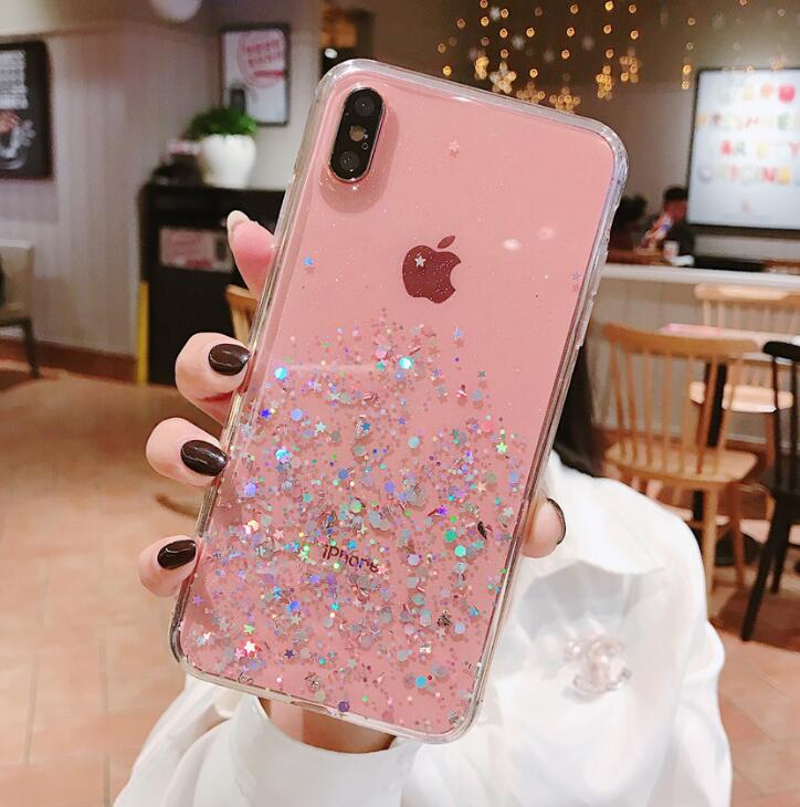 Night Shining Glitter Sequin iPhone Case