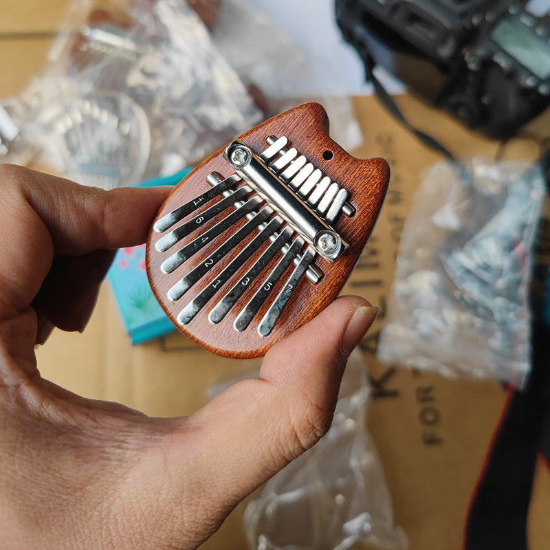 Mini Thumb Piano 8-Note Mini Kalimba