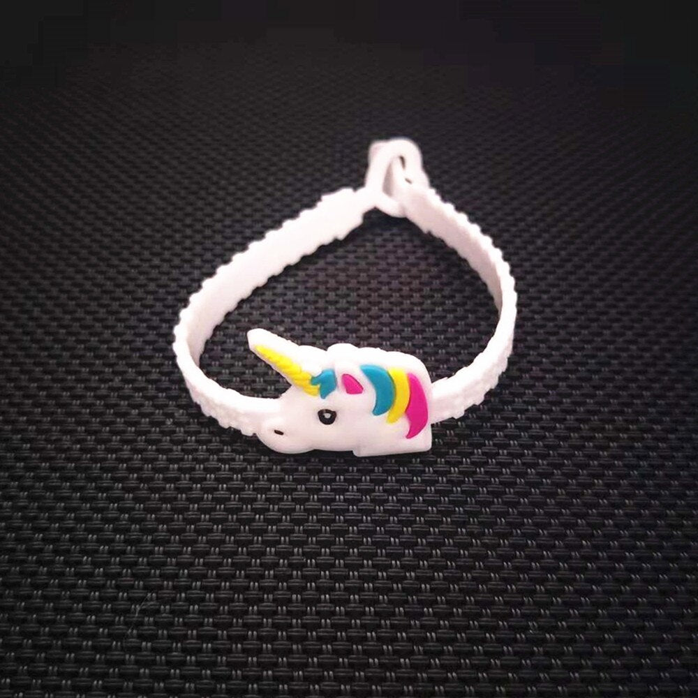 Unicorn Rubber Bangle Bracelets 10pk (Favor)