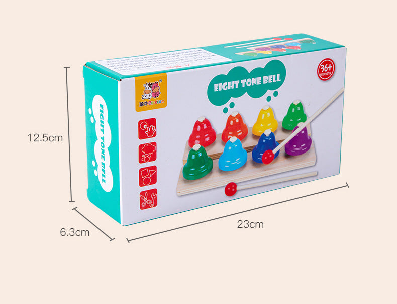 Wooden Hand Tapping Music Bell (Kids Percussion)