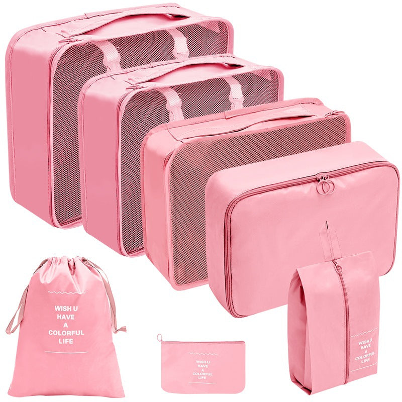 7PCS Packing Cubes for Suitcase - Travel Organizer Set