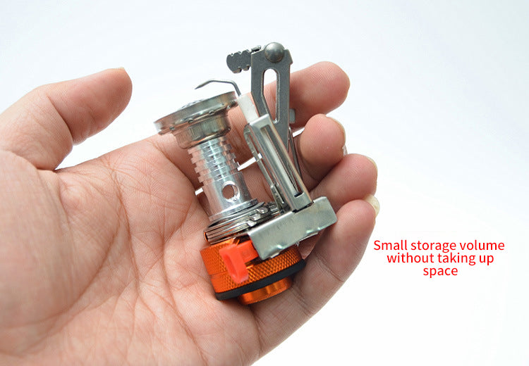 Camping Integrated Mini-Stove Electronic Ignition