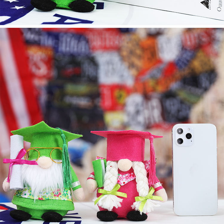 Graduation Gnome Doll Decoration (Bachelor Hat)