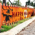 250x48cm Halloween Bloody Bat/Pumpkin Backdrop Banner