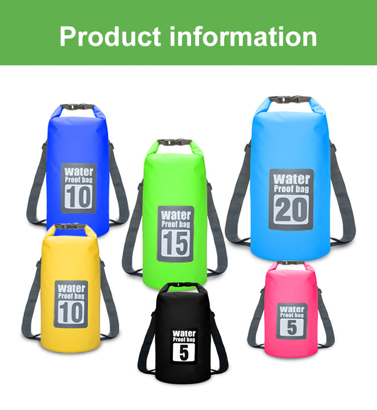 PVC Waterproof Dry Bag 5L (canoe/kayak/swim)
