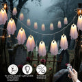 Halloween Ghost Lights 8-Mode Waterproof String