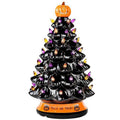 Halloween Black 30cm Luminous Tree w/Pumpkin Top