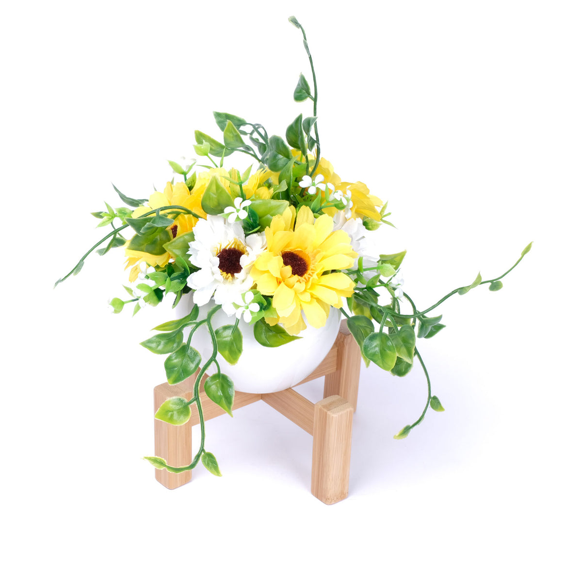 Bamboo Flower Stool/Shelf Plant Stand