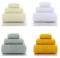 Cotton Thicken Bath Towel Set (10 colors)