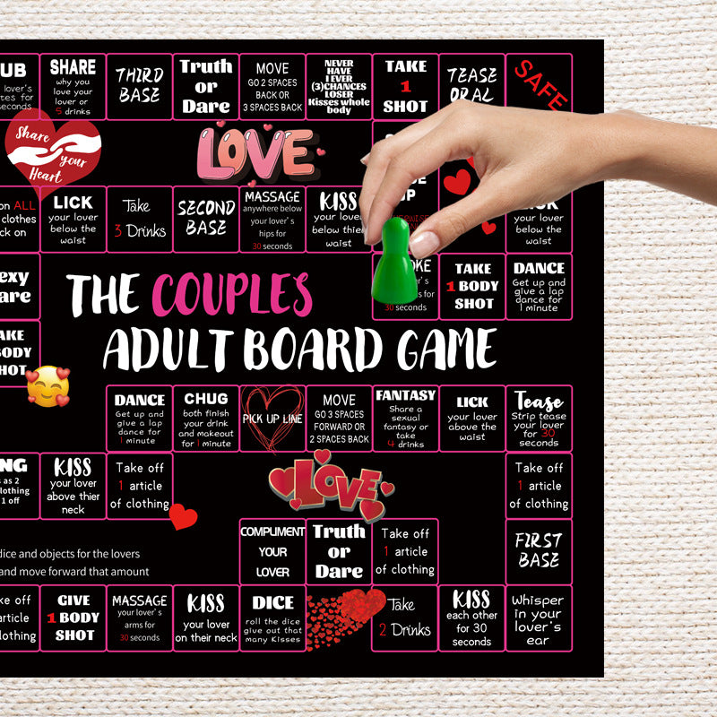 Date Night 2-Player Drinking Board Game