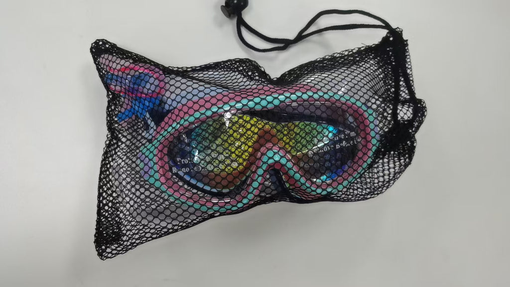 Children's Anti-fog Swimming Goggles w/ Earplugs