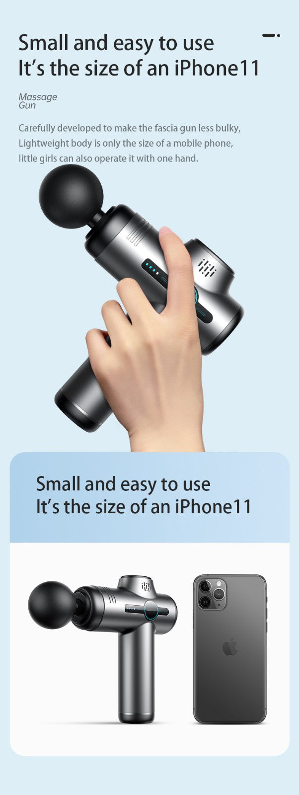 Mini Fascia Gun - Muscle Relaxation Massage Gun
