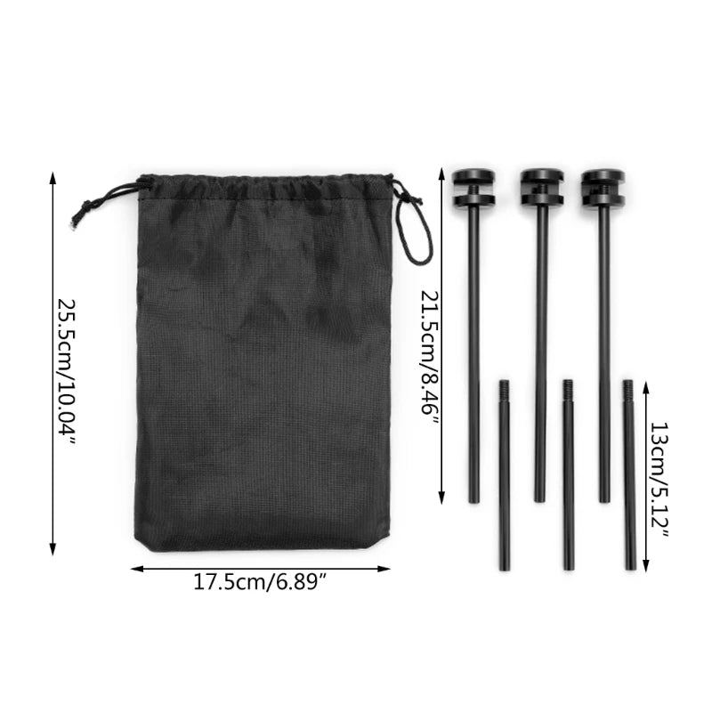 Detachable Grill Vertical Tripod Stand