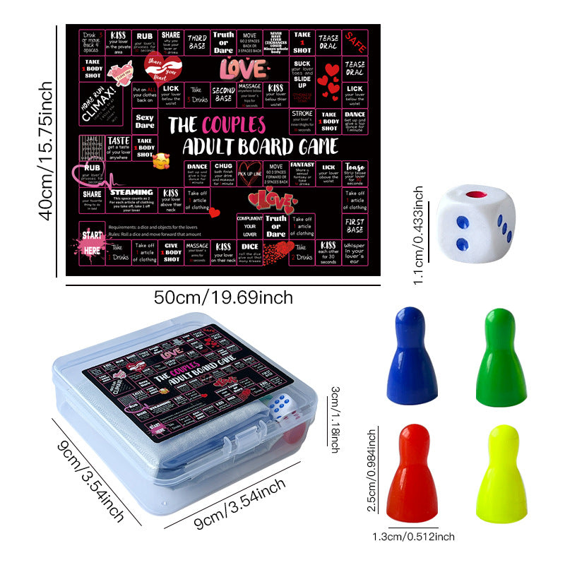 Date Night 2-Player Drinking Board Game