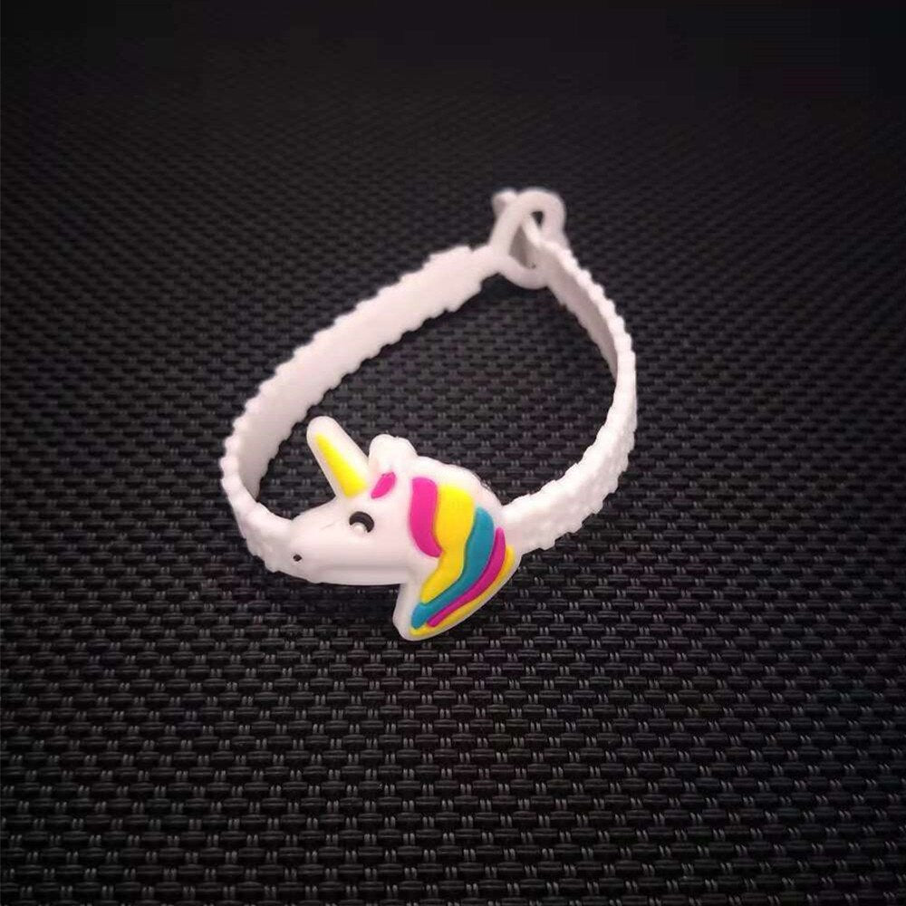 Unicorn Rubber Bangle Bracelets 10pk (Favor)