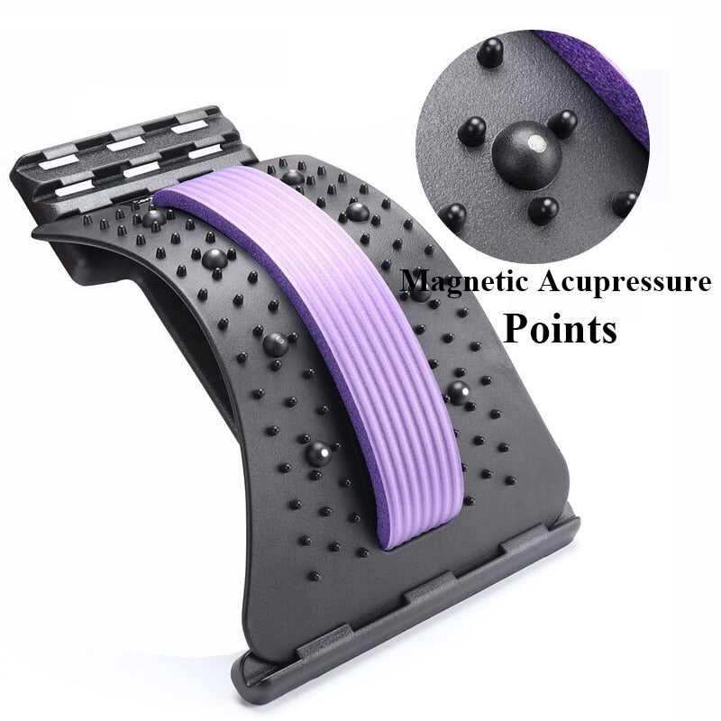 Back Massager Stretcher Equipment (Magnetic Support)