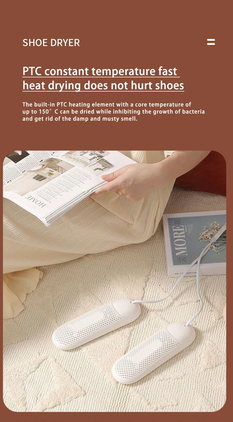 Portable Shoe Dryer Freshener Device 110V/220V UV