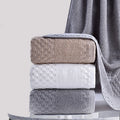 Bamboo Charcoal Coral Velvet Bath Towel 70x140