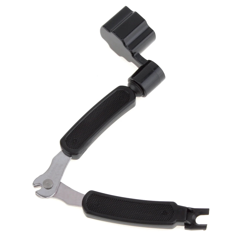3-in-1 Guitar Peg String Winder + Puller + Cutter Tool