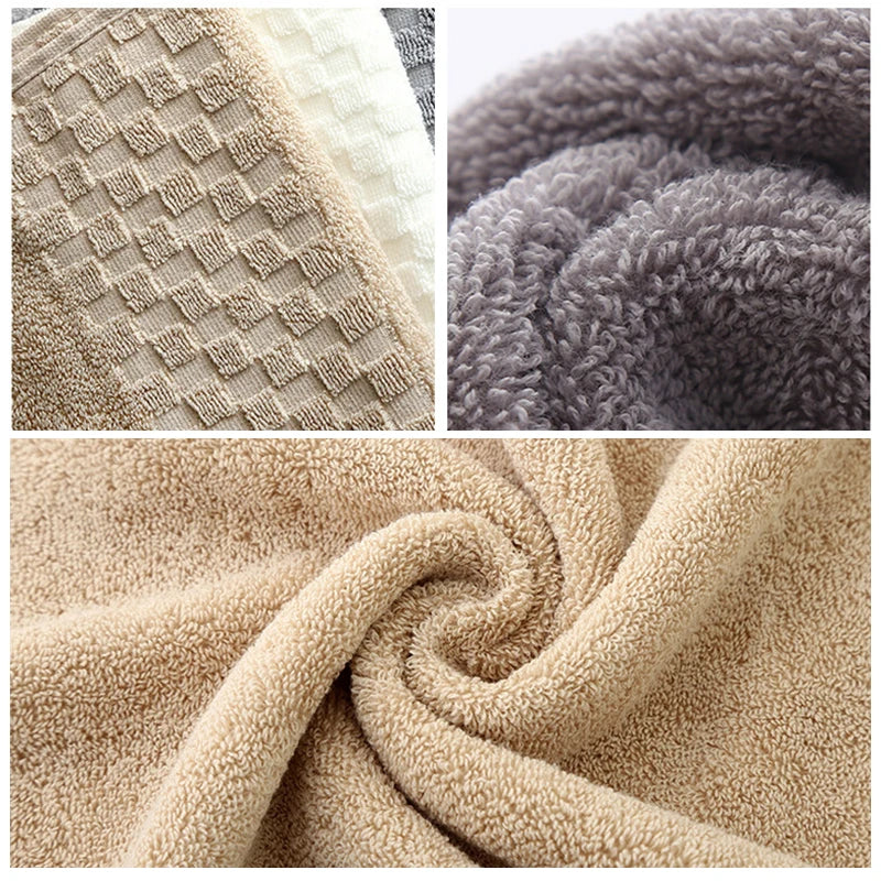 Bamboo Charcoal Coral Velvet Bath Towel 70x140