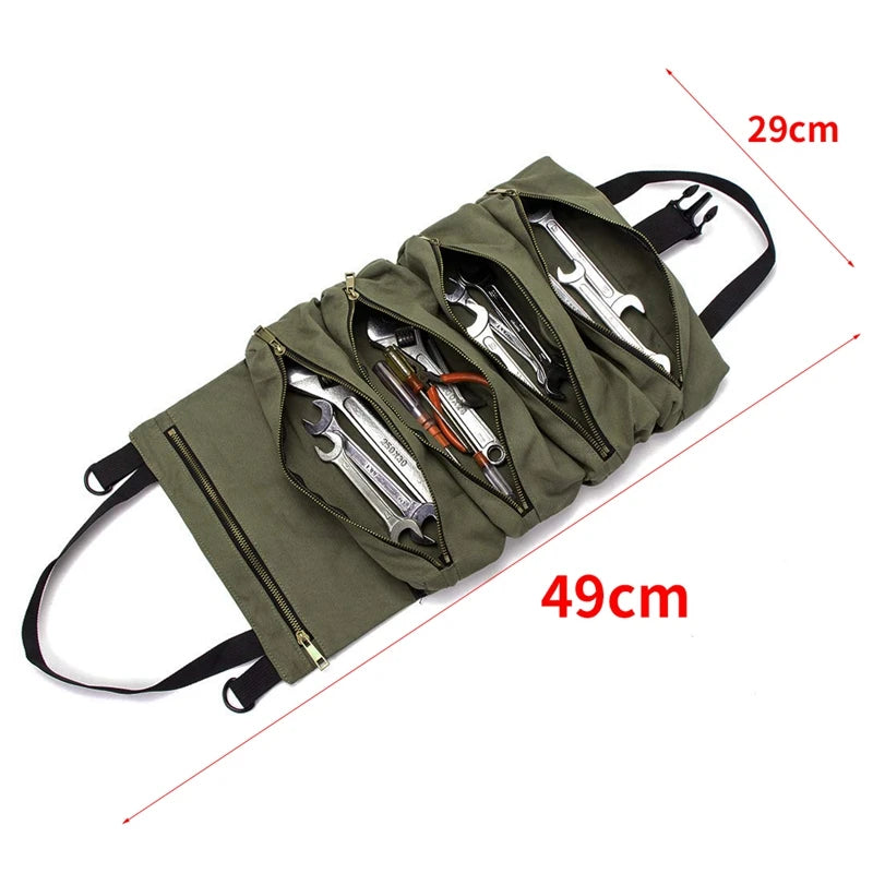 Hot Sale Roll Tool - Multi-Purpose Wrench Roll Pouch