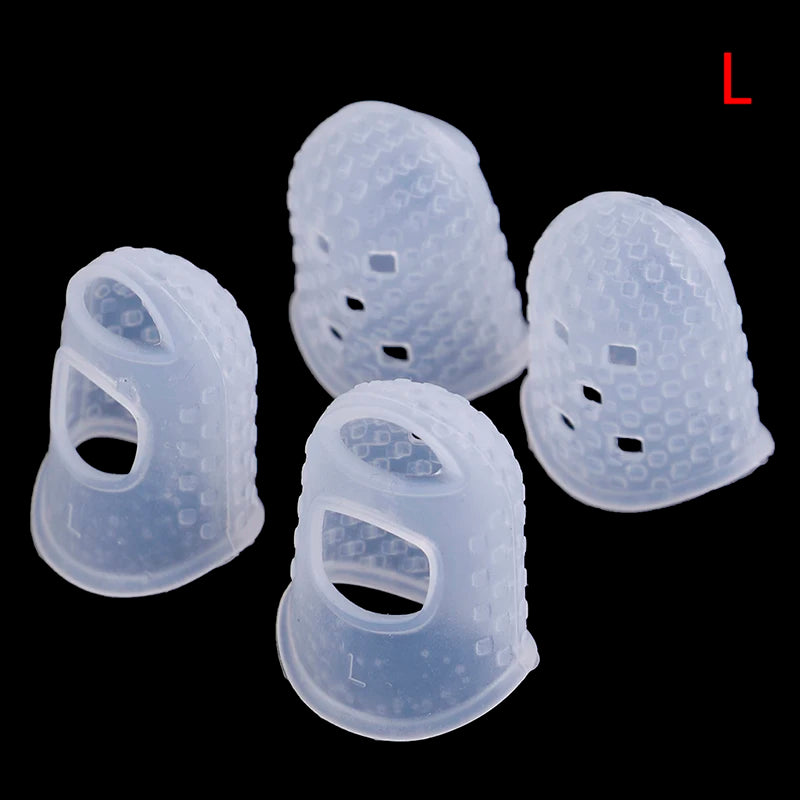 4Pcs Silicone Finger Guards (Fingertip Protectors)
